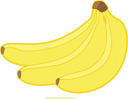 Free Monkey Clipart - Saba Banana (547x422), Png Download