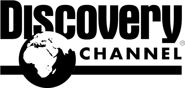 Discovery Channel Logo Black And White (800x600), Png Download