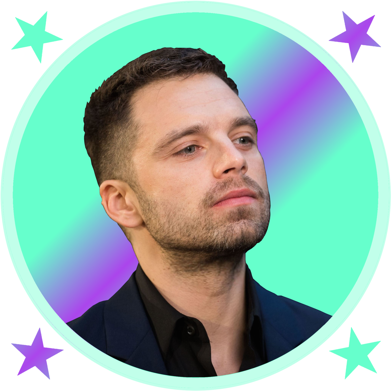 Don't Repost Profile Pic Sebastian Stan My Edit My - Fathers Day Beer Bottle Labels (1280x1281), Png Download