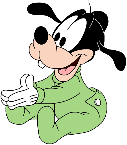 Baby Goofy Download - Coloring Book (440x504), Png Download