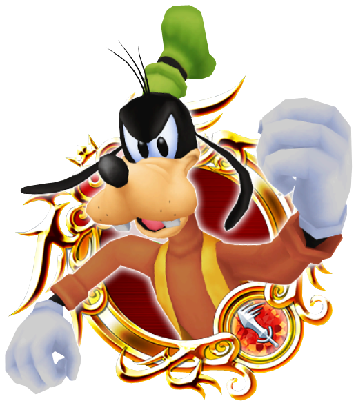 Classic Goofy - Stained Glass 1 Khux (547x615), Png Download