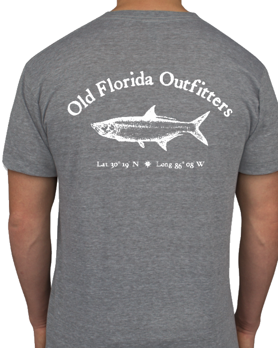 Ofo Short Sleeve Logo Jersey Knit Tshirt In Gray/white - T-shirt (560x699), Png Download