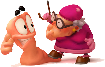 Worms Png Photo - Worms Game Png (600x300), Png Download