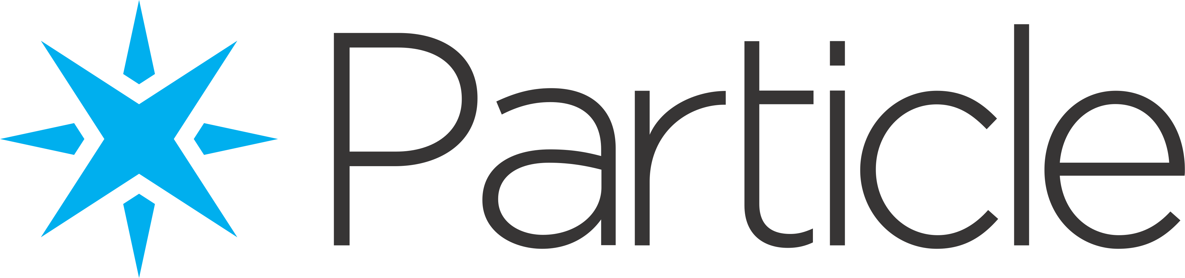 Particle 0ukiftyutb - Particle Io Logo (3796x890), Png Download