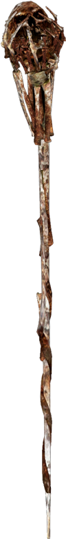 Staff Of Worms - Посох Червей (600x800), Png Download
