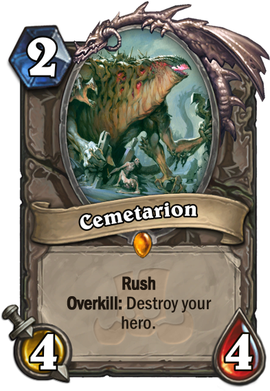 Hearthstone Mech C Thun (400x569), Png Download