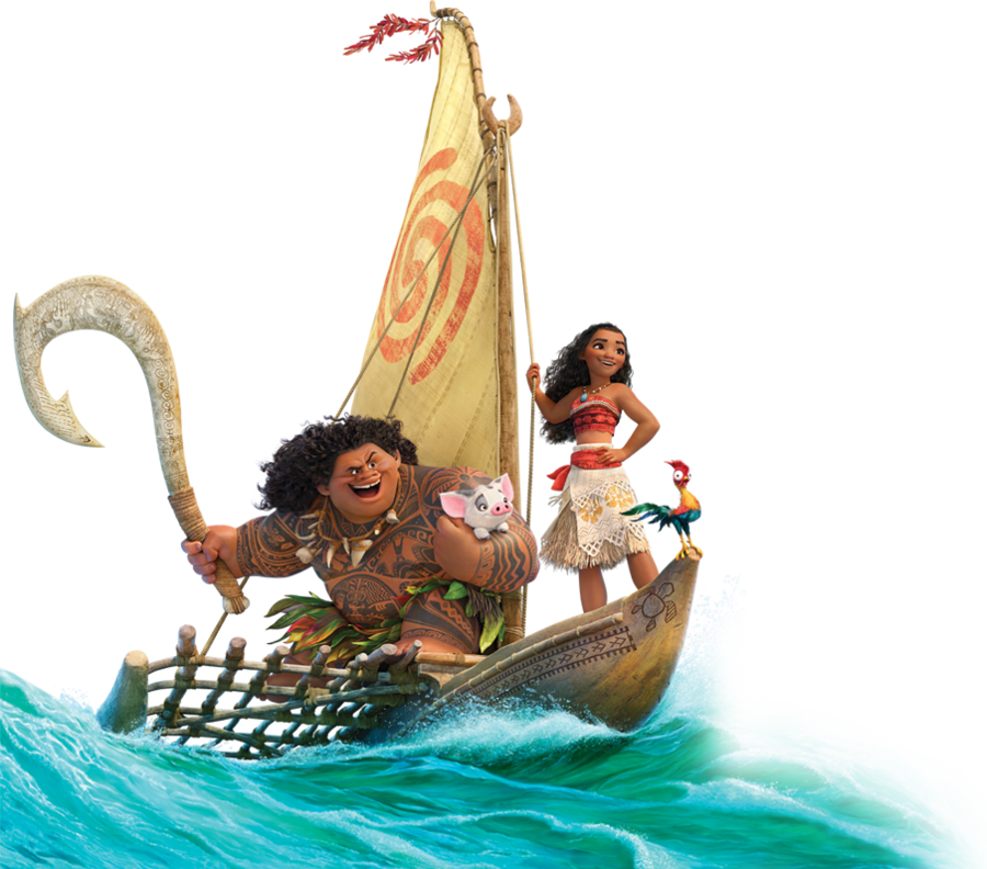 2017 Disney - Moana 1oz Silver Proof Coin (900x792), Png Download