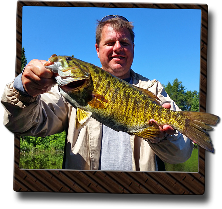 Ontario Smallmouth Bass Fishing - Ontario (722x679), Png Download