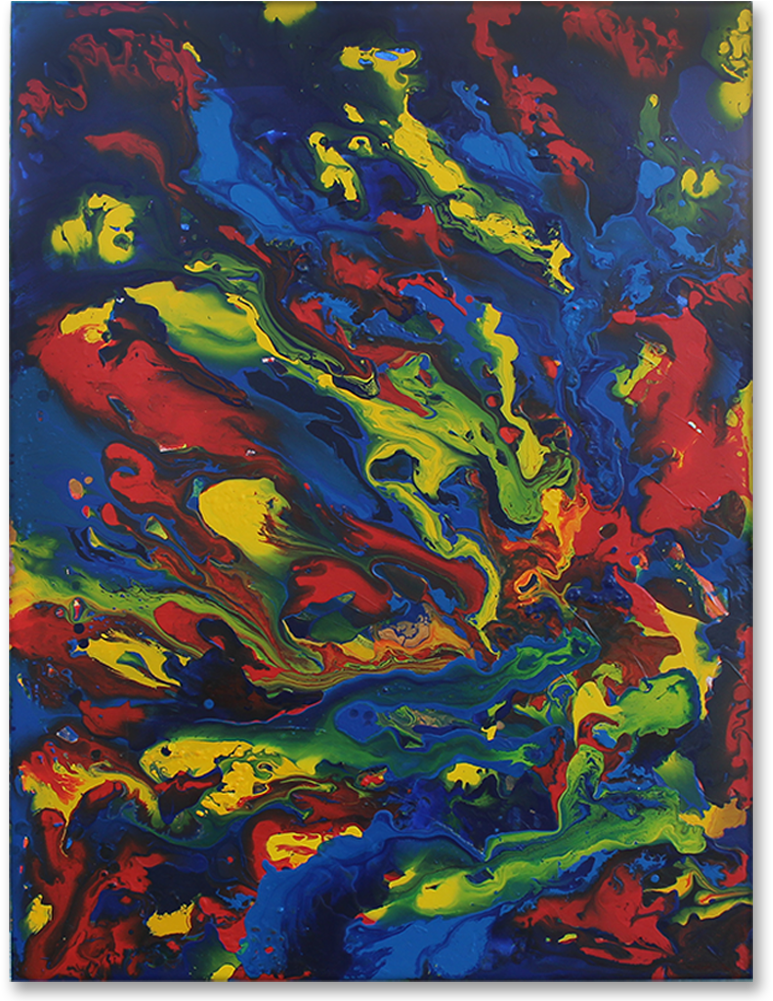 Mind, Body, Soul Painting (1000x1000), Png Download