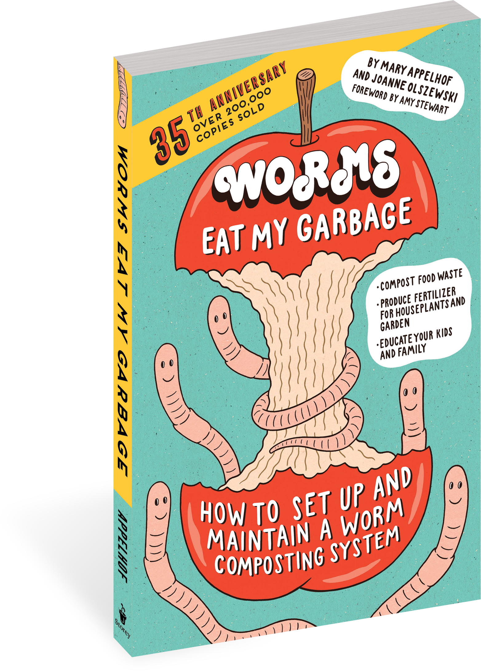 Worms Eat My Garbage, 35th Anniversary Edition - Worms Eat My Garbage Mary Applehof (1564x2183), Png Download