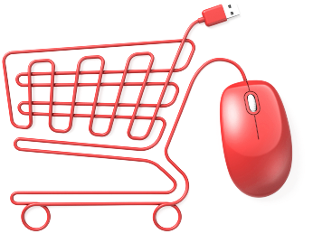 Online Shopping Cart Png (399x301), Png Download