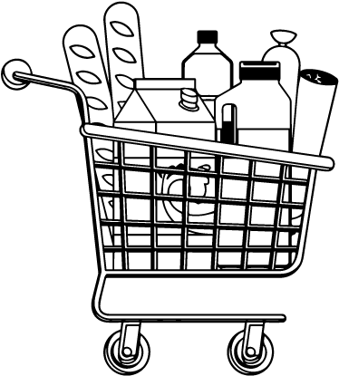 Download Prickett Fence - Shopping Cart PNG Image with No Background ...