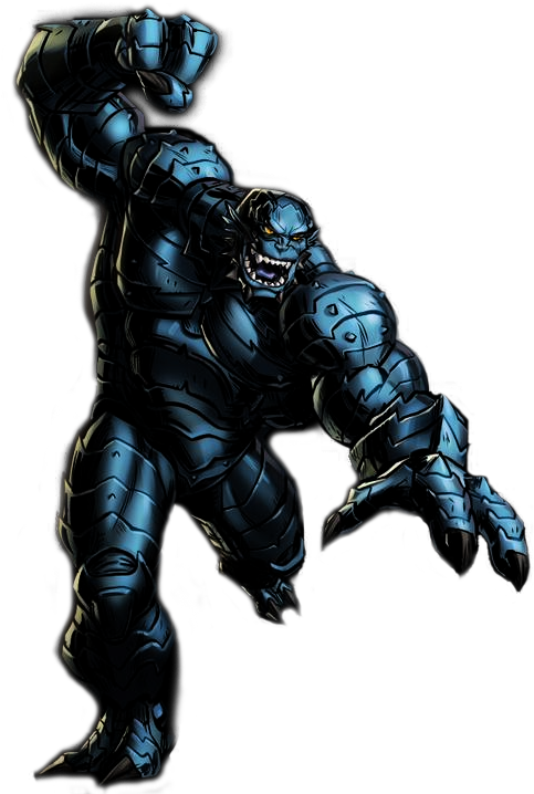 A-bomb Portrait Art - Bomb Marvel Png (599x725), Png Download