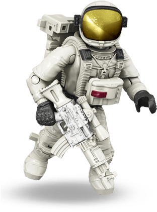 Astronaut - Mega Bloks Call Of Duty Icarus Troopers Playset (358x457), Png Download