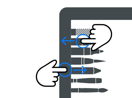 Hide/show Tools - Graphic Design (970x320), Png Download