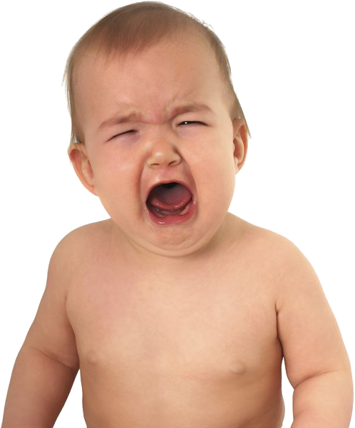 Baby Crying Png Free Download - Baby In A Cowboy Hat (522x640), Png Download