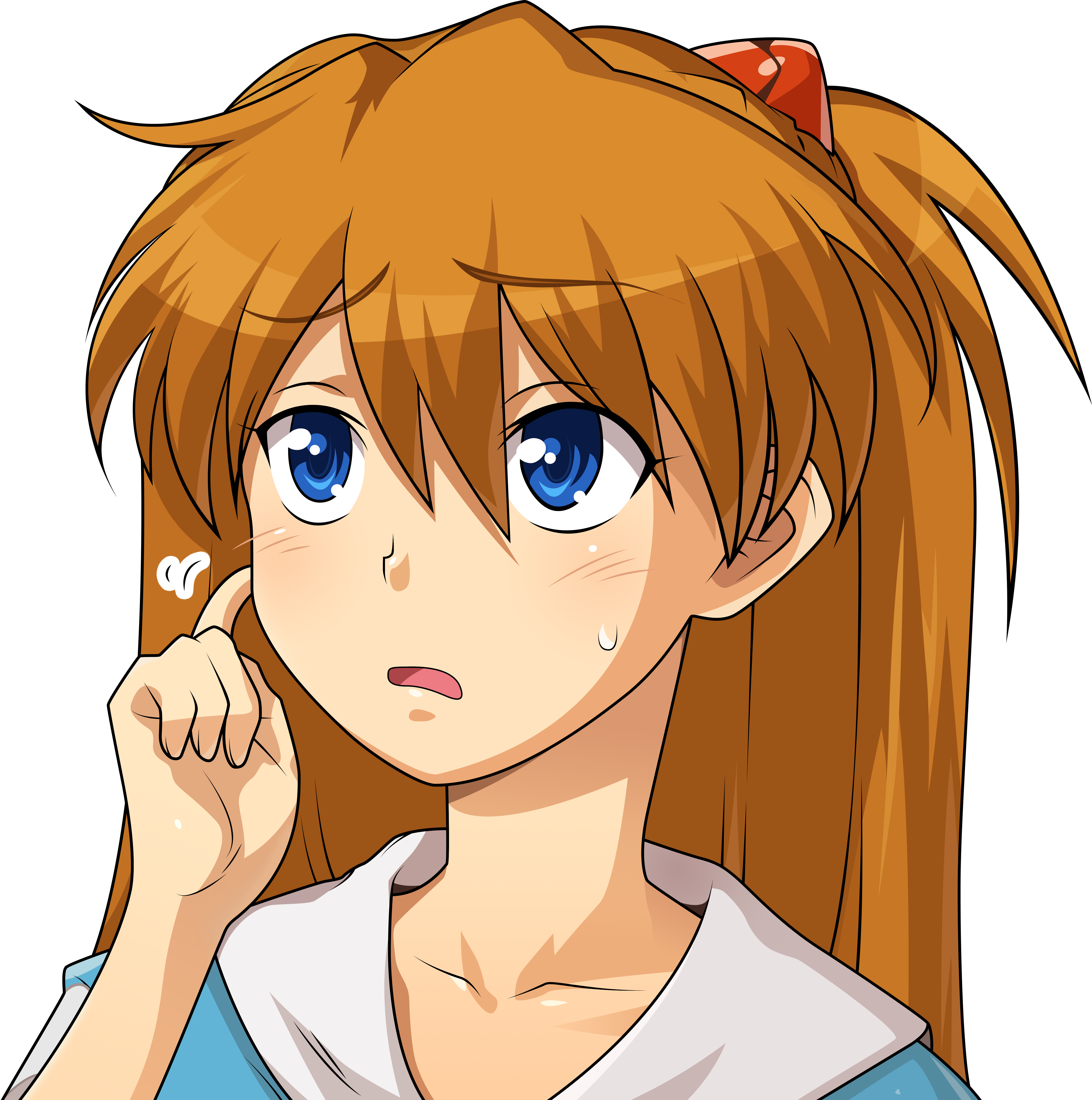 Download Png - Asuka Langley Soryu (5000x5036), Png Download