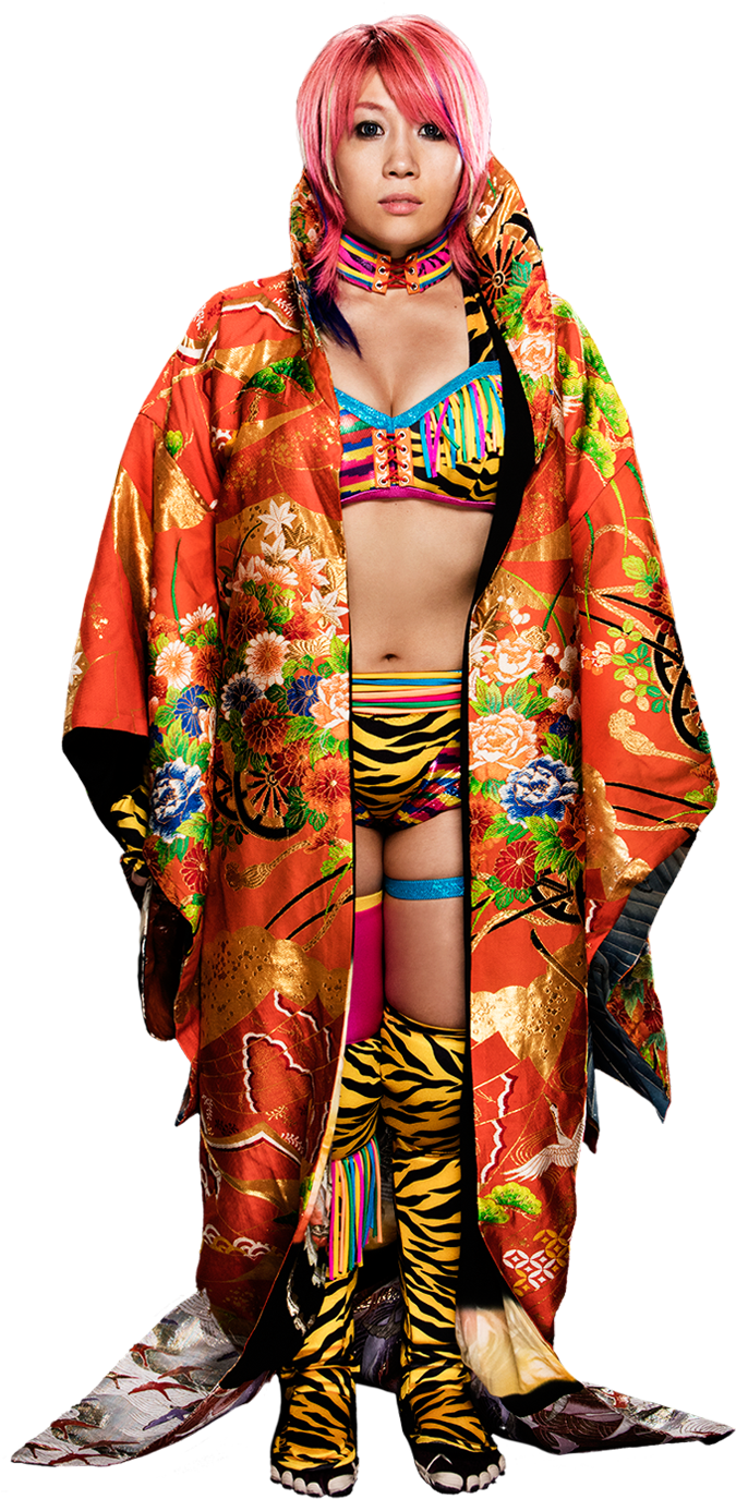 Asuka Stats Png By Https - Transparent Wwe Asuka Png (628x1273), Png Download