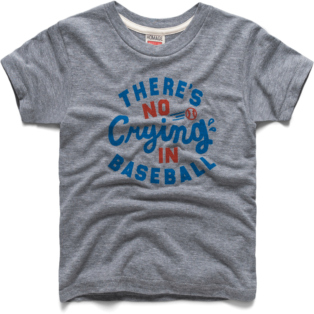 Youth There's No Crying In Baseball - Baseball (2000x2000), Png Download