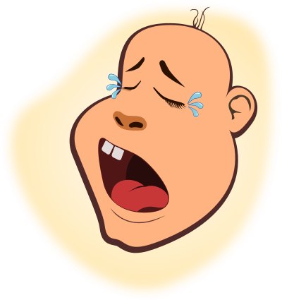 Elegant Pics Of People Crying Baby Crying People Baby - Clip Art Baby Crying In A Diaper (413x438), Png Download