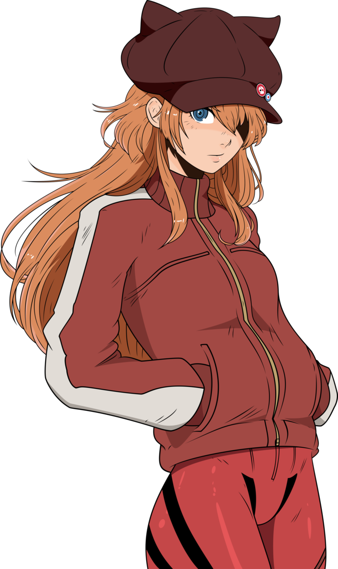 Asuka Langley Shikinami By Chuunie - Asuka Langley Shikinami Icon (689x1159), Png Download
