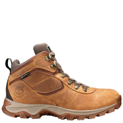 Mens Timberland Boots Mt Maddsen Light Brown Hiking - Timberland Men's Mt Maddsen Mid Waterproof Hiking Boots (640x398), Png Download