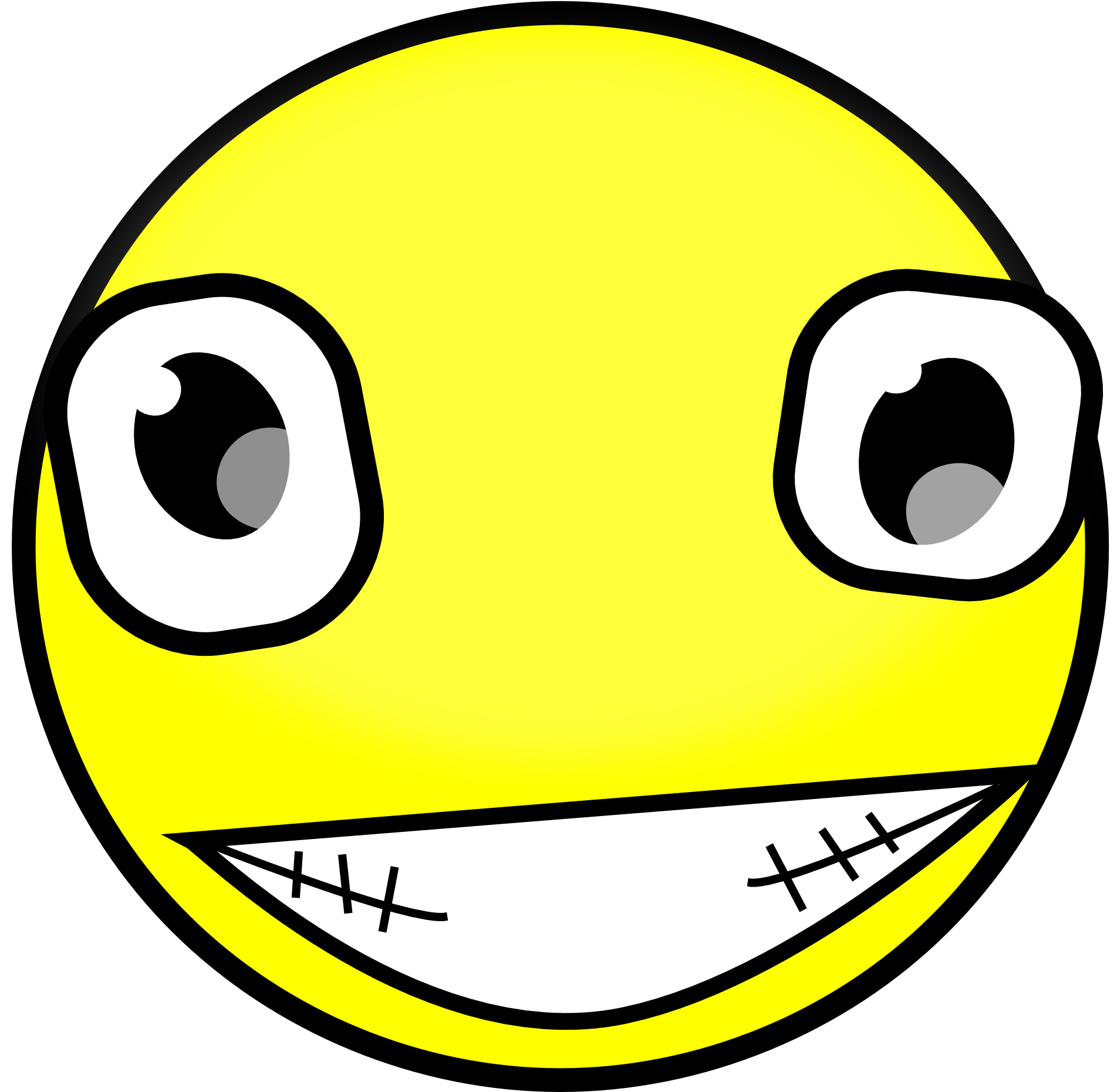 Creepy Buddy Icon Clipart Png (600x598), Png Download