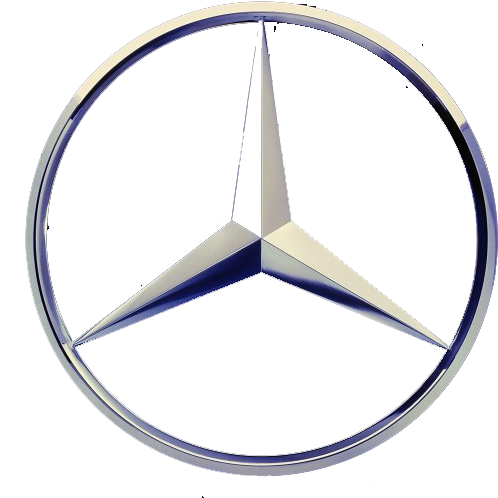 Free Icons Png - Mercedes Benz Logo (550x521), Png Download
