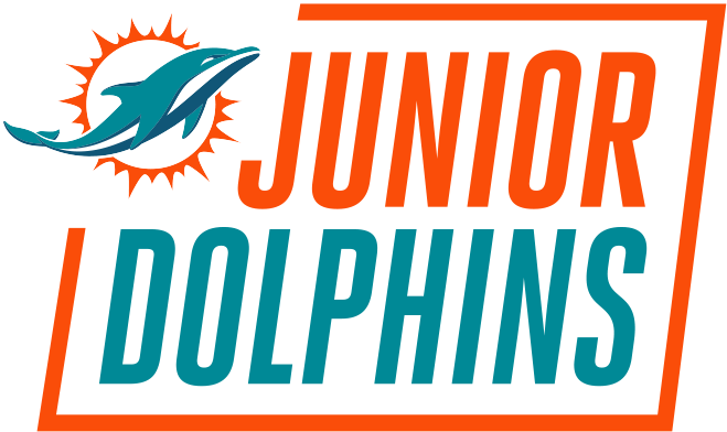 The Junior Dolphins Program Works To Strengthen And - Nfl Miami Dolphins Wall Graphics 8pc Teammate Sticker (744x513), Png Download