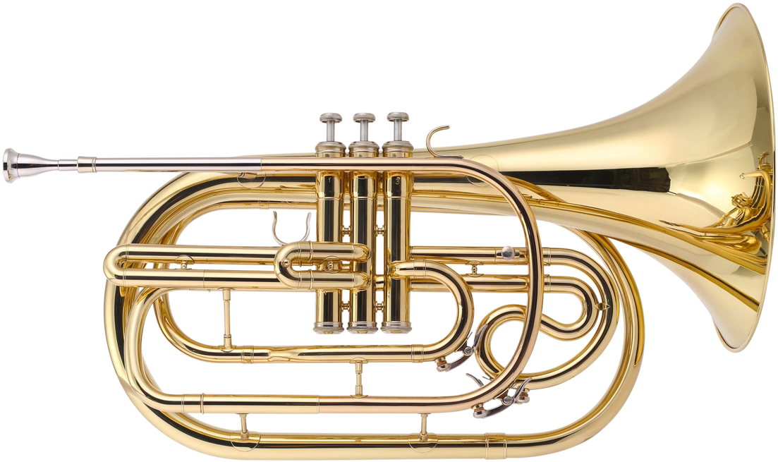 Jp2052 Marching French Horn Lacquer Cutout - Bell Marching French Horn (1200x776), Png Download
