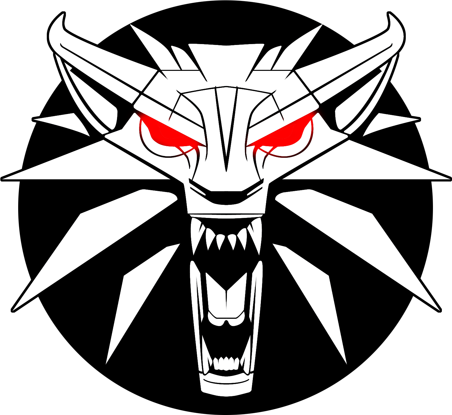 The Witcher Logo Png Image - White Wolf - Witcher 3 Wild Hunt - Free