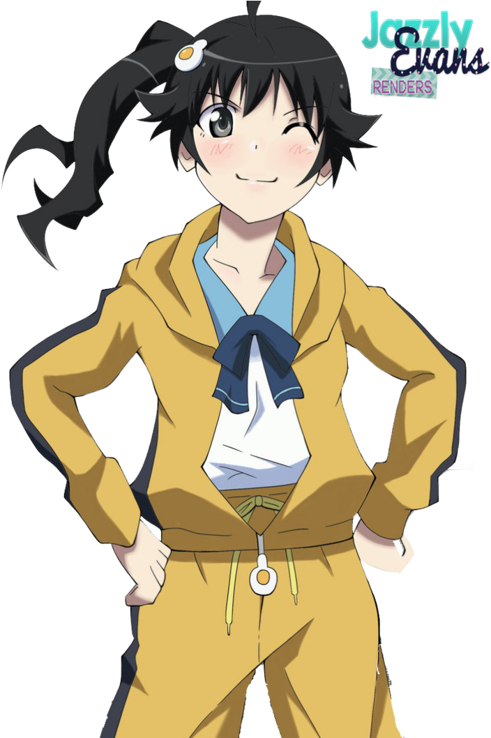 8116122 - Nisemonogatari Karen Png (756x1057), Png Download