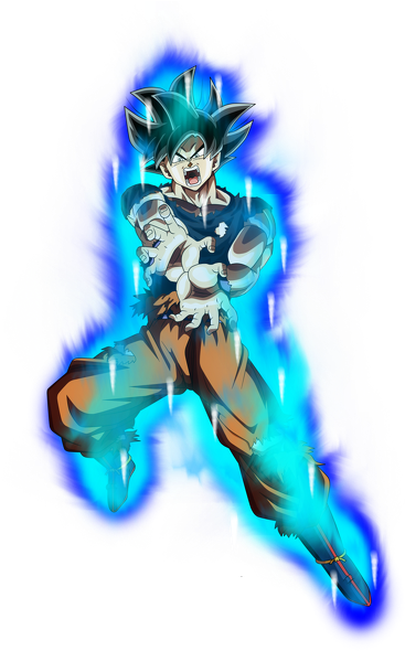 Ultra Instinct Goku Aura By Gokuxdxdxdz-dbyw76h - Goku Aura Ultra Instinct Deviantart (398x594), Png Download