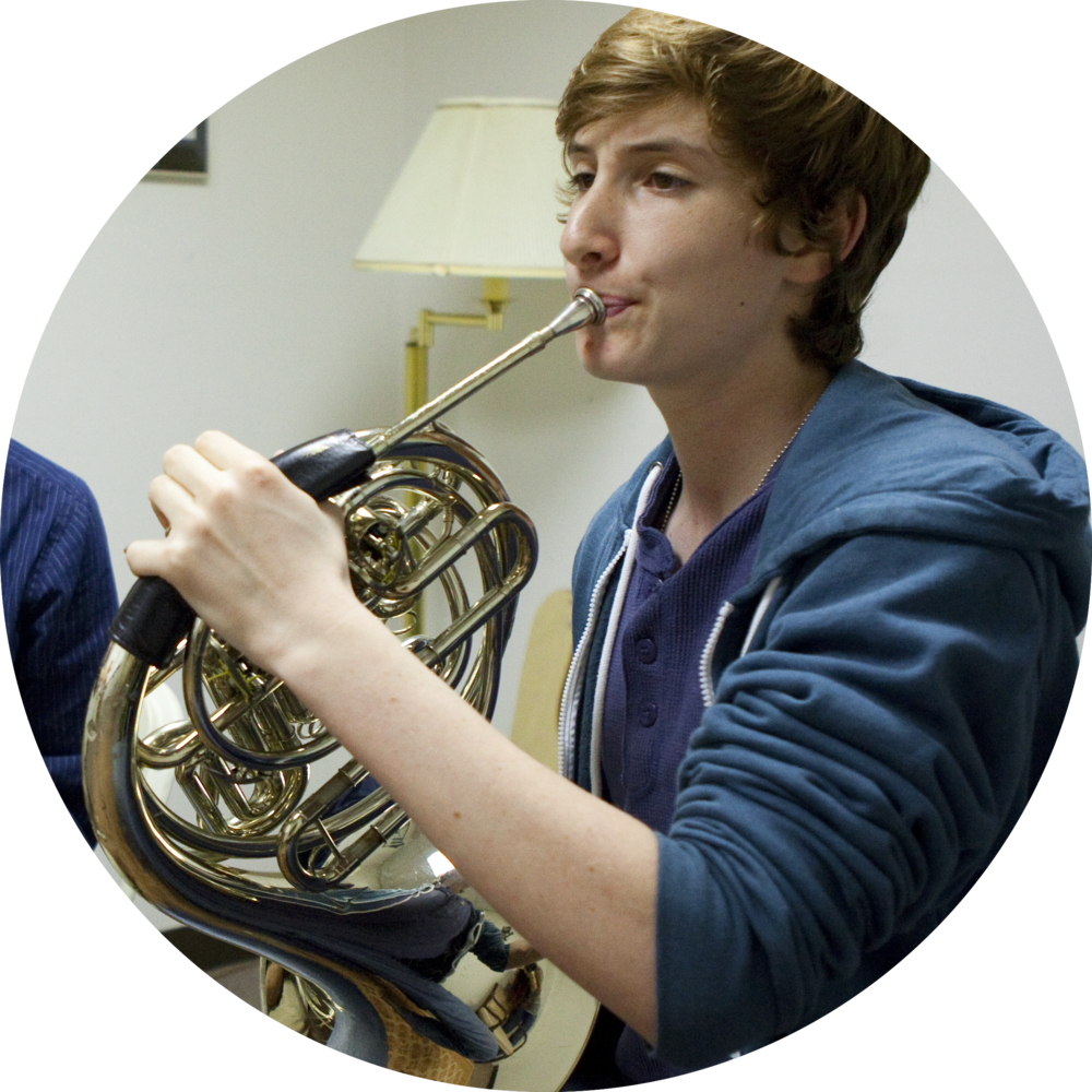 French Horn 1 - French Horn (1000x1000), Png Download