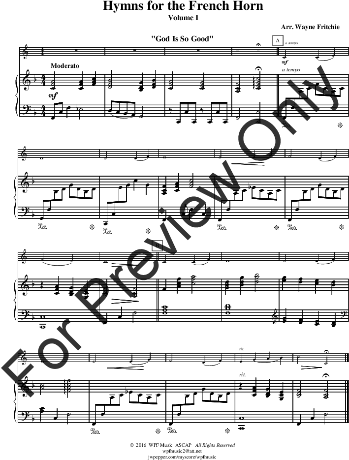 Hymns For The French Horn Volume I Thumbnail - Norbert Schultze (816x1056), Png Download