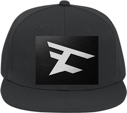 Flat Bill Fitted Hats 123 - Faze Clan (428x400), Png Download