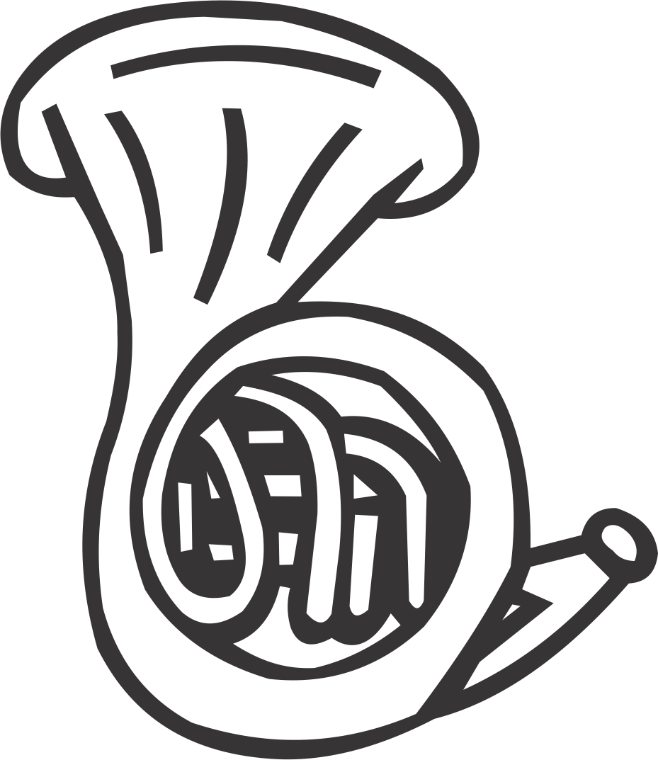 French Horn (929x1073), Png Download