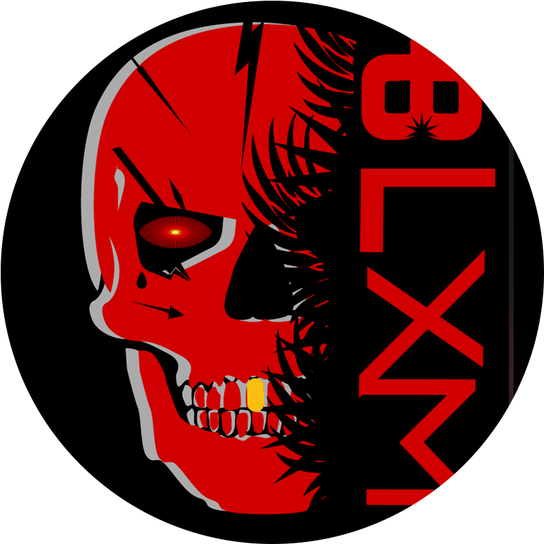 Blxm - Skull (800x800), Png Download