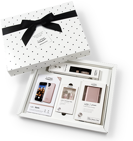 Lumee Two Gift Box - Lumee Two Gift Box Iphone 8 Plus, 7 Plus, 6s Plus, (700x467), Png Download