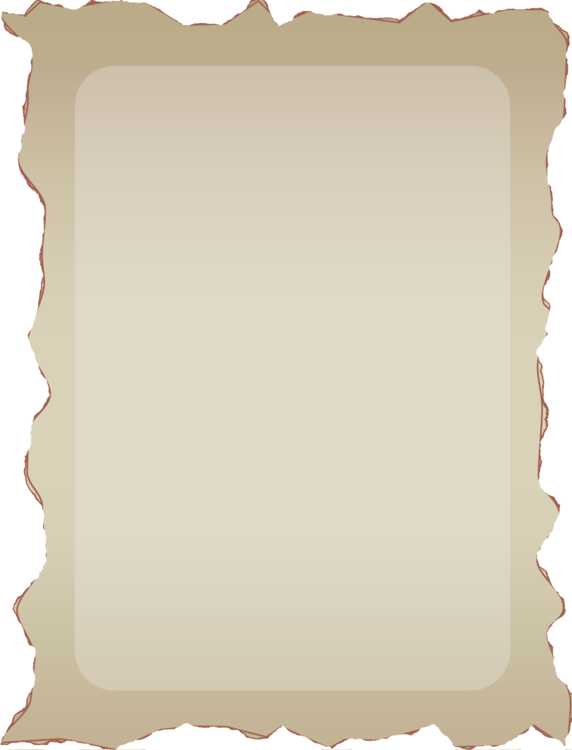 Paper Clip Parchment Scroll - Clip Art Parchment (572x750), Png Download