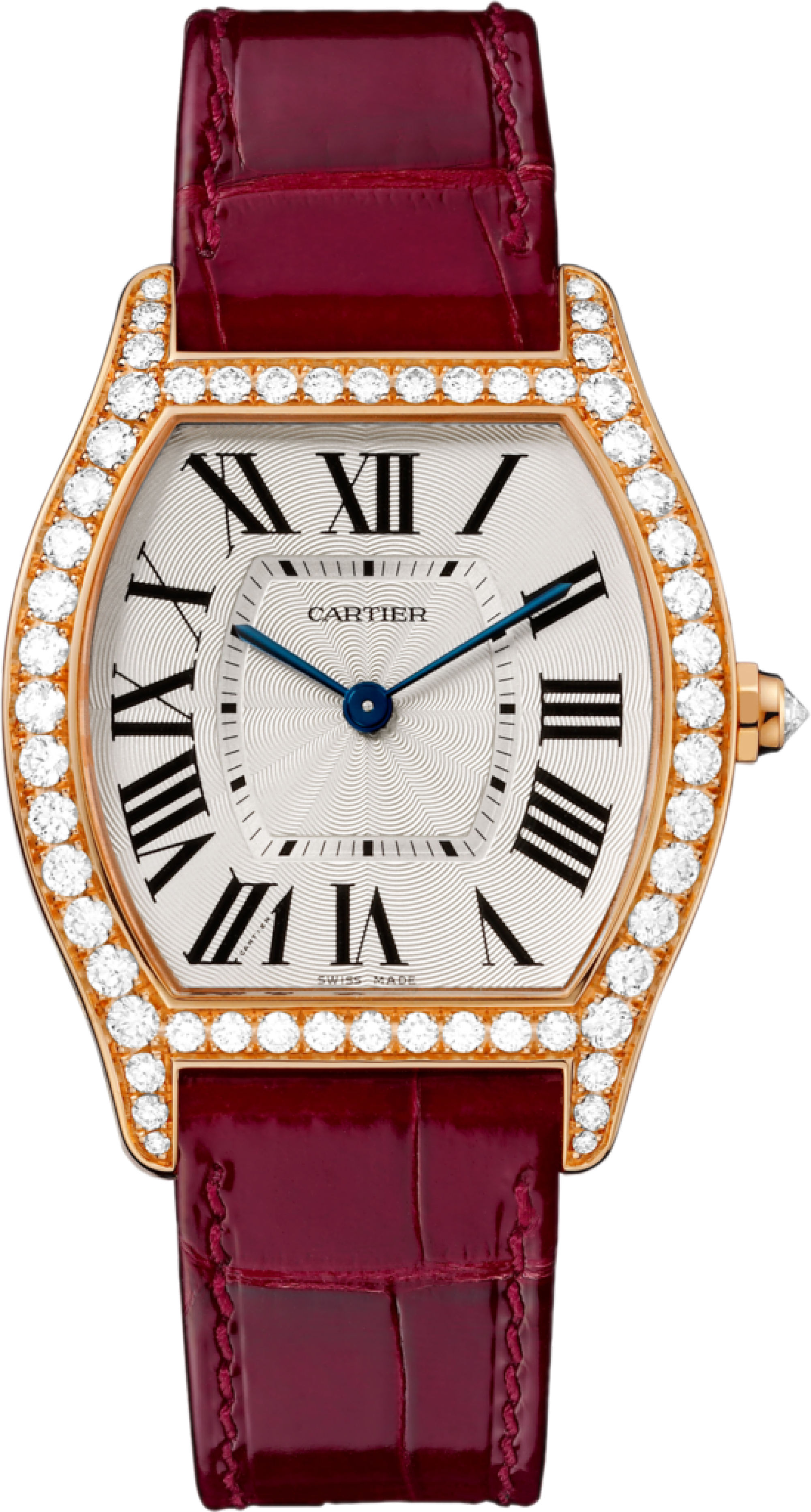 #cartier Tortue Pink Gold #watch - Cartier Wa501009 (2000x3730), Png Download