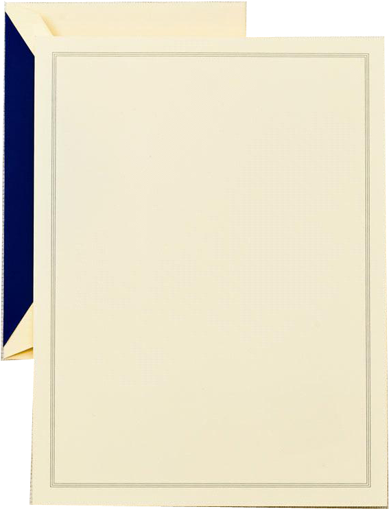 Crane Triple Hairline Half Sheets On Paper - Construction Paper (954x954), Png Download