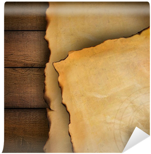 Closeup Of Parchment Paper On Wood Wall Mural • Pixers® - Nemarkirovannye Slozhnopodchinennye Predlozheniya [book] (400x400), Png Download