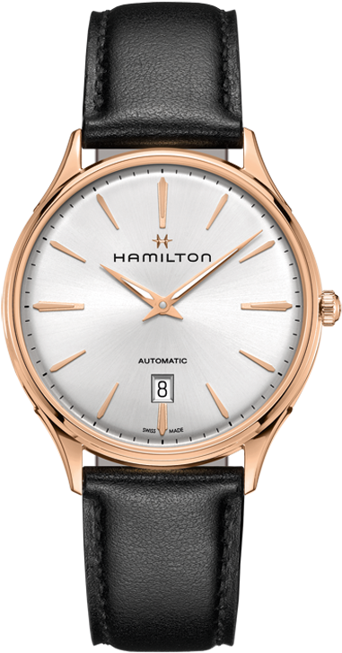 Jazzmaster Thinline - Hamilton H38545751 - Jazzmaster Thinline Gold (500x762), Png Download