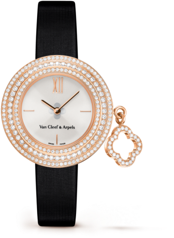 Charms Watch, 25 Mm, Gold - Van Cleef Watch Charm (620x620), Png Download