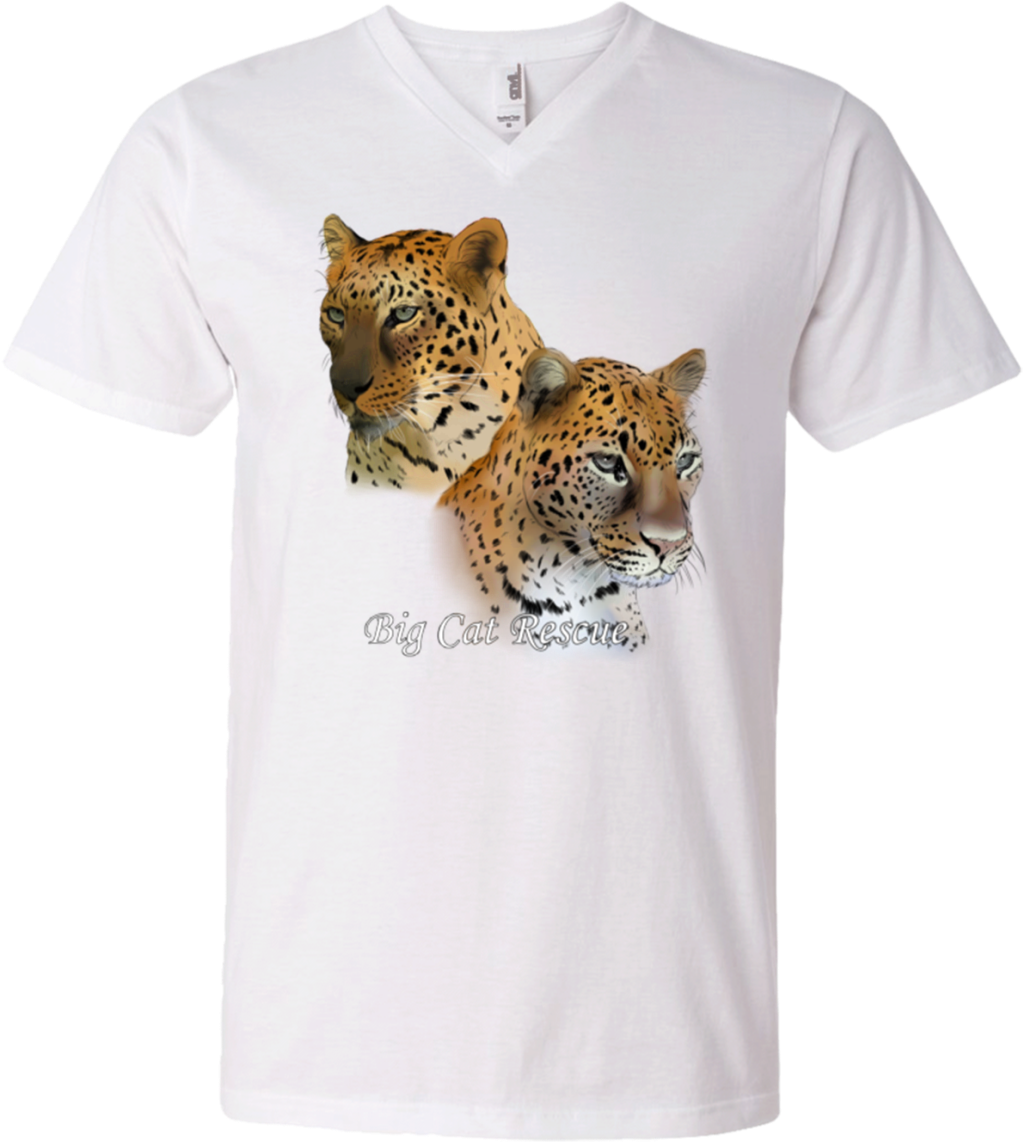 Bcr Jade And Armani Leopard Color 982 Anvil Men's Printed - T-shirt (1155x1155), Png Download