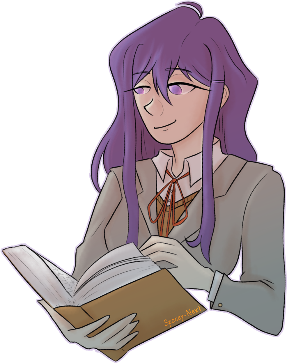 Knife Wife Is My Fave I'm Love Her Ddlc Doki Doki Literature - Cartoon (1024x1280), Png Download