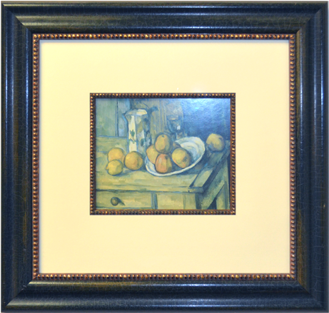 Inner Moulding - Framed Canvas Kitchen Art Reproduction Paul Cezanne (800x600), Png Download