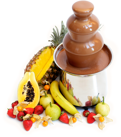 Amazing Chocolate Fountain For Weddings Or Corporate - Chocolate Fountain (503x560), Png Download