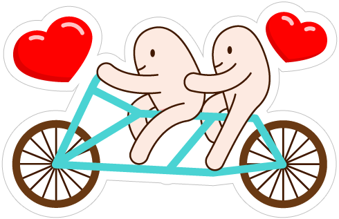 Stickers Amor Corazon Emoticones - Love Stickers For Viber (490x317), Png Download